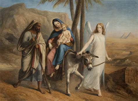 The Flight into Egypt, A Golden Symphony of Faith and Uncertainty