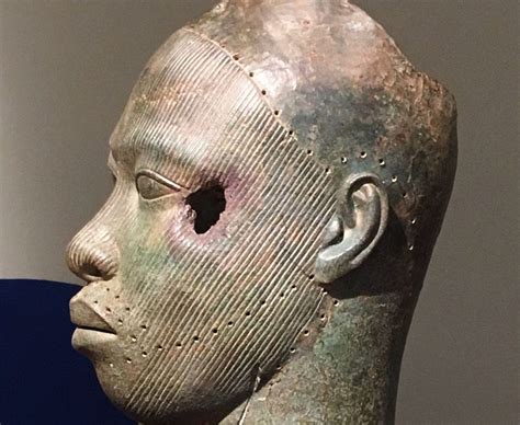 The Ife Head Sculpture: An Exquisite Bronze Portrait and a Testament to Ancient Nigerian Artistry!