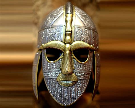 The Sutton Hoo Helmet! A Masterpiece of Anglo-Saxon Craftsmanship and Regal Symbolism